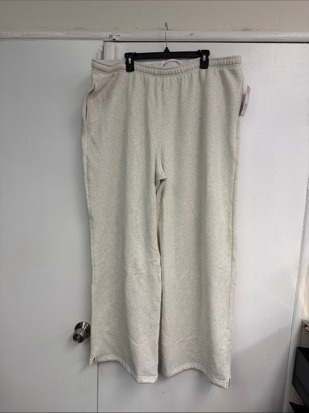 Wild Fable plus size Cozy Elastic-Waist Cream heather grey Lounge Pants 2x new